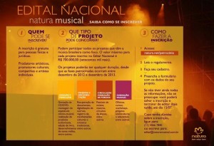 Edital Nacional - Natura Musical