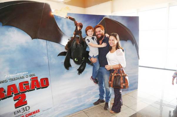 O ator dublou o vilão Drago na animação