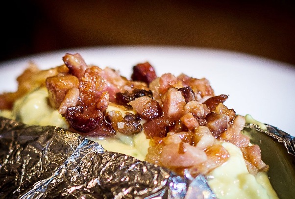 TORRE DE PIZZA - acompanhamento - batata recheada