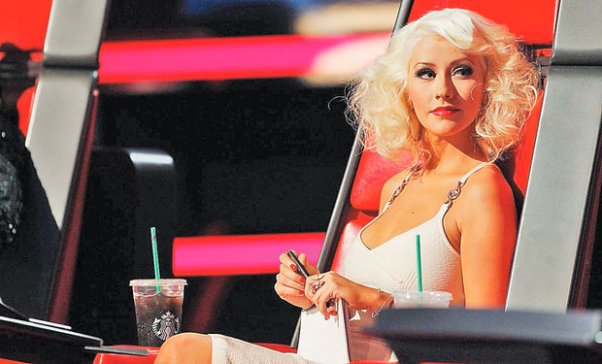 A cantora Christina Aguilera continua na oitava temporada do The Voice americano (Foto: Divulgação)