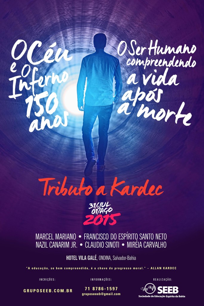 Tributo Kardec - cartaz