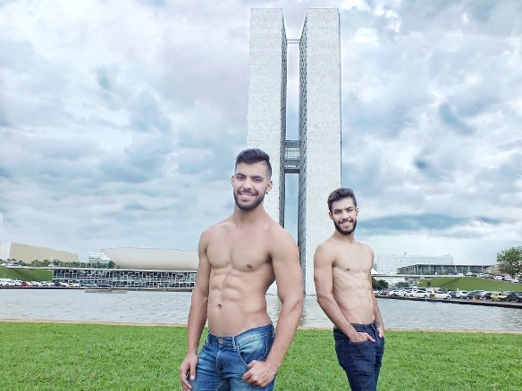  Os modelos Lucas e Matheus / Foto: Divulgação