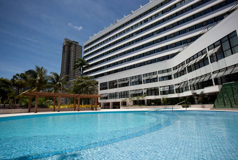 Piscina do Sheraton da Bahia (Foto: Divulgação)