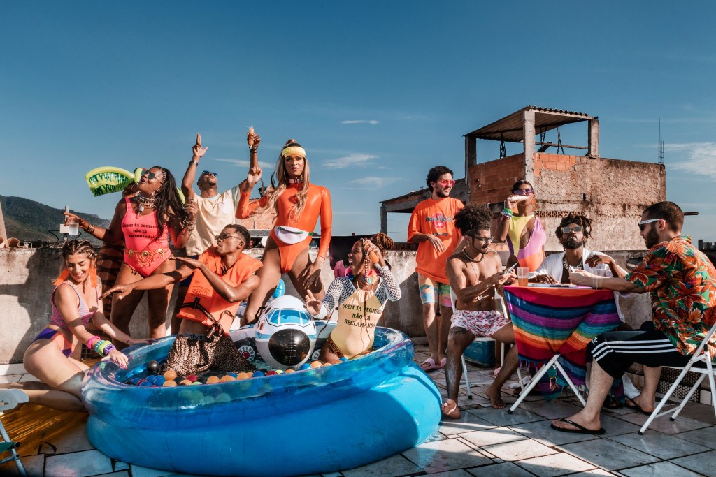 BERRO video music by Heavy Baile feat Tati Quebra Barraco & Lia Clark - shot in City of God favela, Rio de Janeiro 2017. Making of & Stills photo © Vincent Rosenblatt